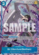 Image for Mr.2.Bon.Kurei(Bentham) (055) (Alternate Art) (OP16-055) (The Time of Battle) - One Piece Card Game