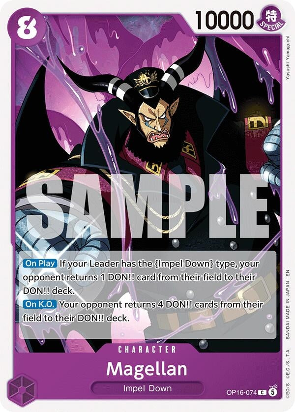 Image for Magellan (OP16-074) (The Time of Battle) - One Piece Card Game