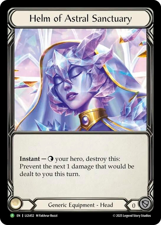Image for Helm Of Astral Sanctuary (LGS452) (Flesh and Blood: Promo Cards) - Flesh and Blood TCG