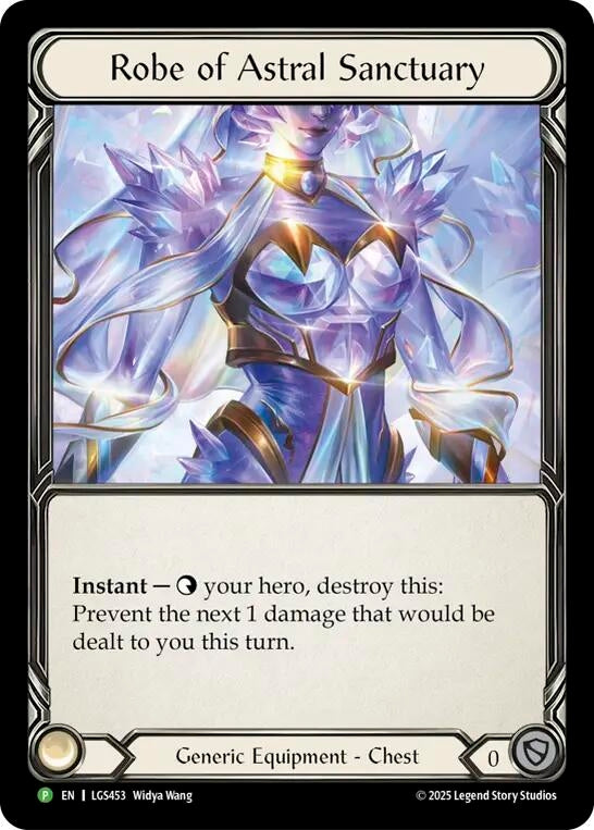 Image for Robe Of Astral Sanctuary (LGS453) (Flesh and Blood: Promo Cards) - Flesh and Blood TCG
