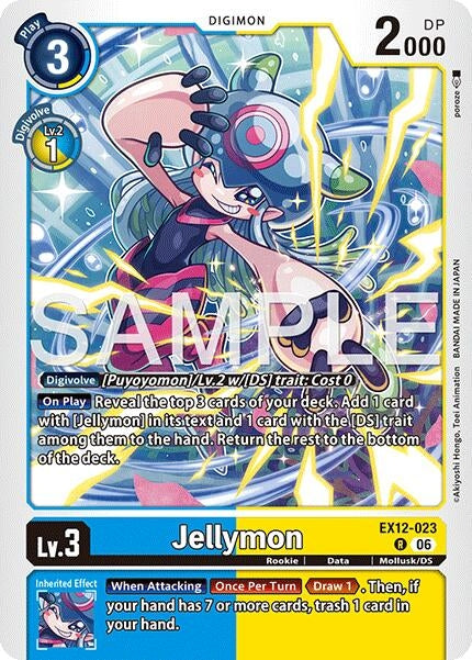 Image for Jellymon (EX12-023 R) (Digital World Shambala) (EX-12) - Digimon Card Game