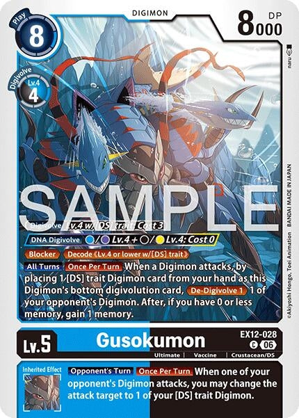 Image for Gusokumon (EX12-028 C) (Digital World Shambala) (EX-12) - Digimon Card Game