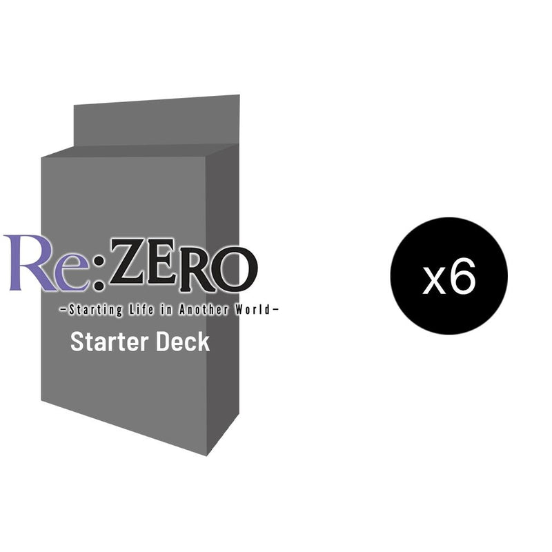 Image for Re:ZERO -Starting Life in Another World- - Starter Deck Display - Union Arena
