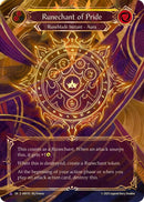 Image for Runechant of Pride (Yellow)(Marvel) (IAR155-MV) (Omens of the Third Age) - Flesh and Blood TCG