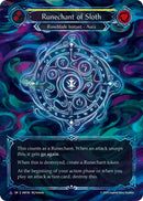 Image for Runechant of Sloth (Yellow)(Marvel) (IAR156-MV) (Omens of the Third Age) - Flesh and Blood TCG