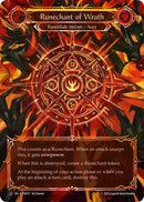 Image for Runechant of Wrath (Yellow)(Marvel) (IAR157-MV) (Omens of the Third Age) - Flesh and Blood TCG