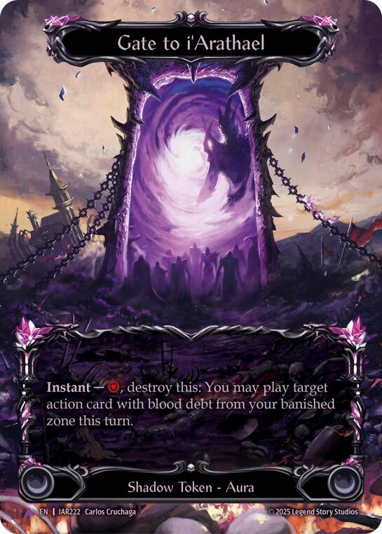 Image for Gate to i'Arathael (Marvel) (IAR222-MV) (Omens of the Third Age) - Flesh and Blood TCG