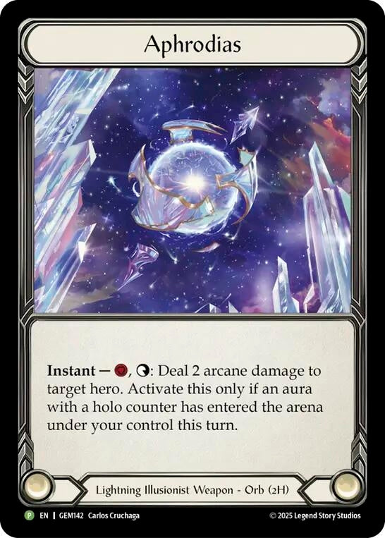 Image for Aphrodias (GEM142-CF) (Gem Pack 5) - Flesh and Blood TCG