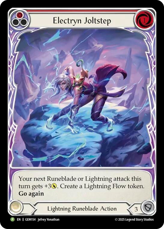 Image for Electryn Joltstep (Red) (GEM154) (Gem Pack 5) - Flesh and Blood TCG
