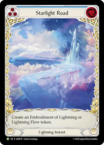 Image for Starlight Road (Blue) (GEM174) (Gem Pack 5) - Flesh and Blood TCG