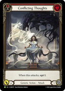 Image for Conflicting Thoughts (Red) (GEM175) (Gem Pack 5) - Flesh and Blood TCG