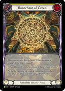 Image for Runechant of Greed (Yellow) (GEM177-RF) (Gem Pack 5) - Flesh and Blood TCG