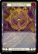 Image for Runechant of Pride (Yellow) (GEM181-RF) (Gem Pack 5) - Flesh and Blood TCG