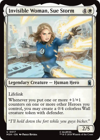 Image for Invisible Woman, Sue Storm (17) (Marvel Super Heroes) - Magic: The Gathering