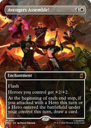 Image for Avengers Assemble! (Borderless) (0341) (341) (Marvel Super Heroes) - Magic: The Gathering