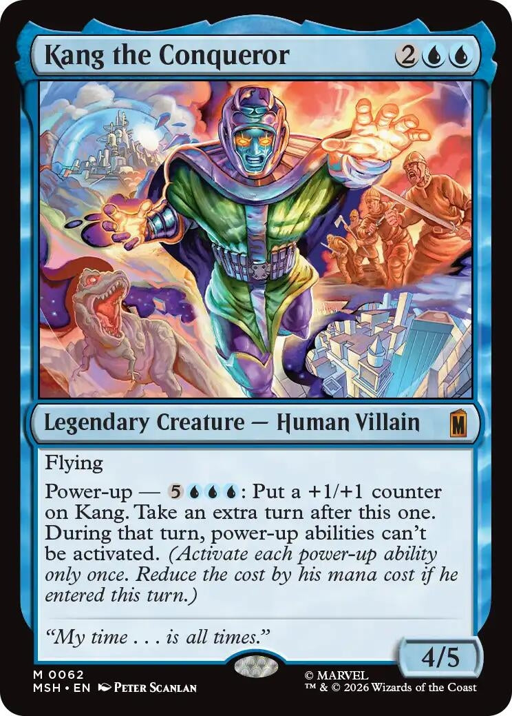 Image for Kang the Conqueror (62) (Marvel Super Heroes) - Magic: The Gathering