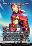 Image for Iron Man, Titan of Innovation (Borderless) (91) (Marvel Universe Eternal-Legal) - Magic: The Gathering