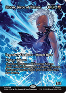 Image for Storm, Force of Nature (Borderless) (94) (Marvel Universe Eternal-Legal) - Magic: The Gathering
