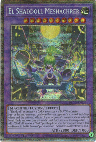 Image for El Shaddoll Meshachrer (Starlight Rare) (Battles of Legend: Glorious Gallery) - YuGiOh