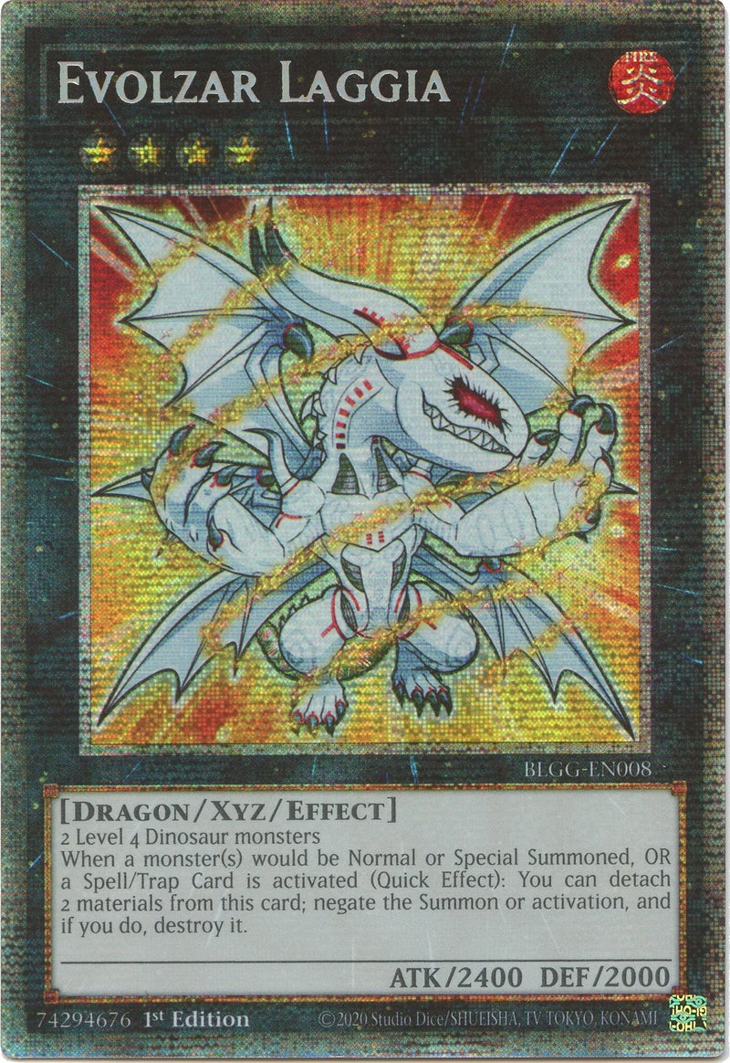 Image for Evolzar Laggia (Starlight Rare) (Battles of Legend: Glorious Gallery) - YuGiOh