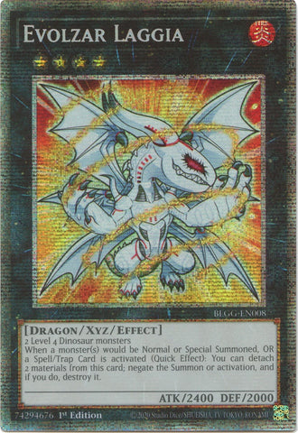 Image for Evolzar Laggia (Starlight Rare) (Battles of Legend: Glorious Gallery) - YuGiOh
