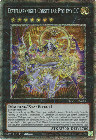 Image for Exstellarknight Constellar Ptolemy Omega 7 (Starlight Rare) (Battles of Legend: Glorious Gallery) - YuGiOh