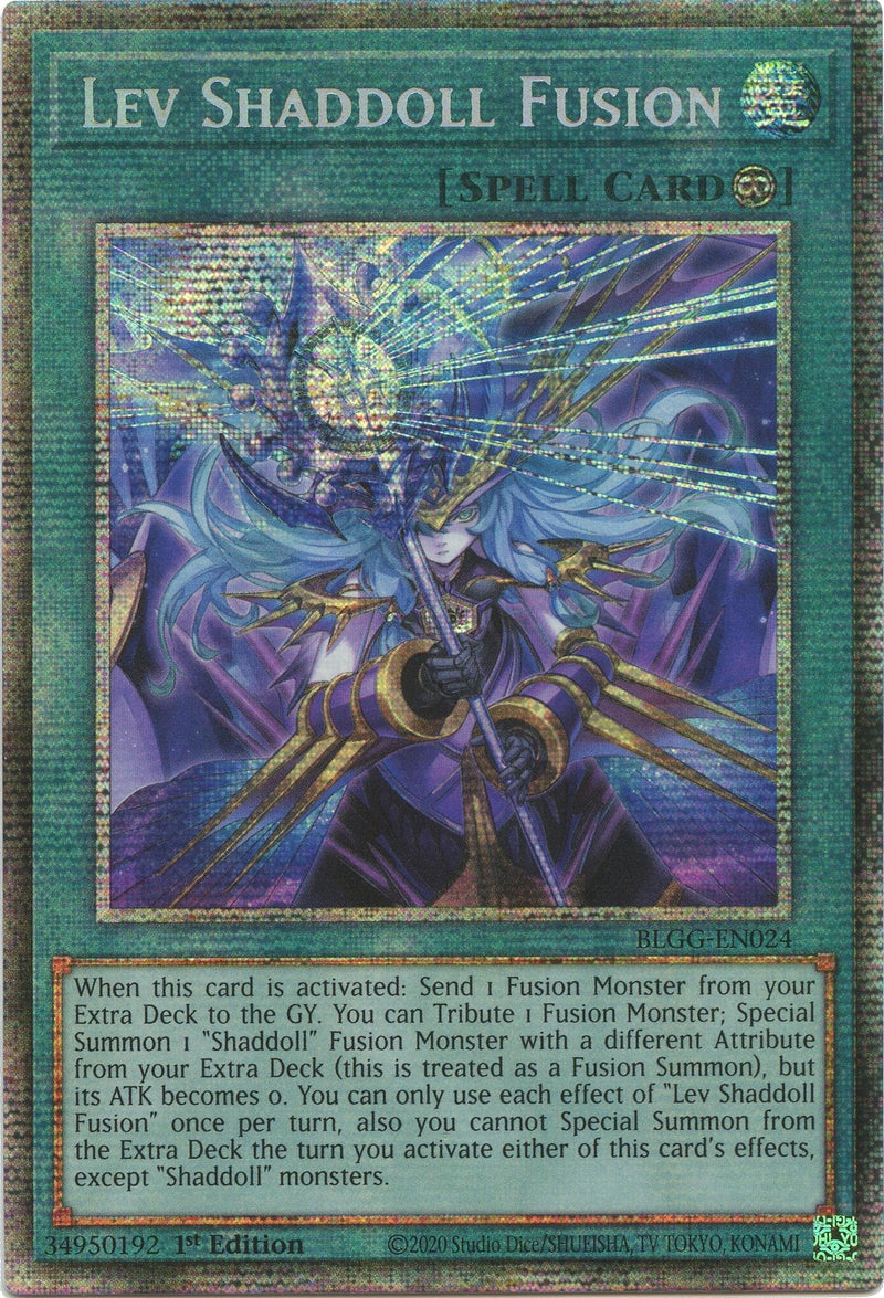 Image for Lev Shaddoll Fusion (Starlight Rare) (Battles of Legend: Glorious Gallery) - YuGiOh