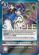 Image for Unique Emblem: Ragnarok Attainer (Official Store Tournament 2026 Vol. 3 Winner) (P-244 P) (Digimon Promotion Cards) (D-PR) - Digimon Card Game