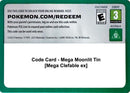 Image for Code Card - Mega Moonlit Tin [Mega Clefable ex] (Miscellaneous Cards & Products) (MCAP) - Pokemon