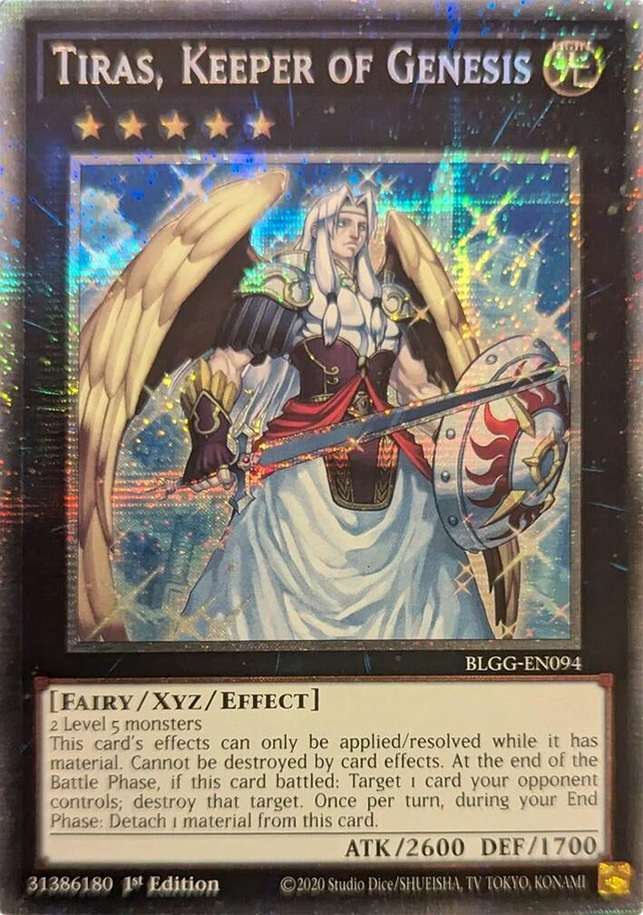 Image for Tiras, Keeper of Genesis (Starlight Rare) (BLGG-EN094) (Battles of Legend: Glorious Gallery) (BLGG) - YuGiOh