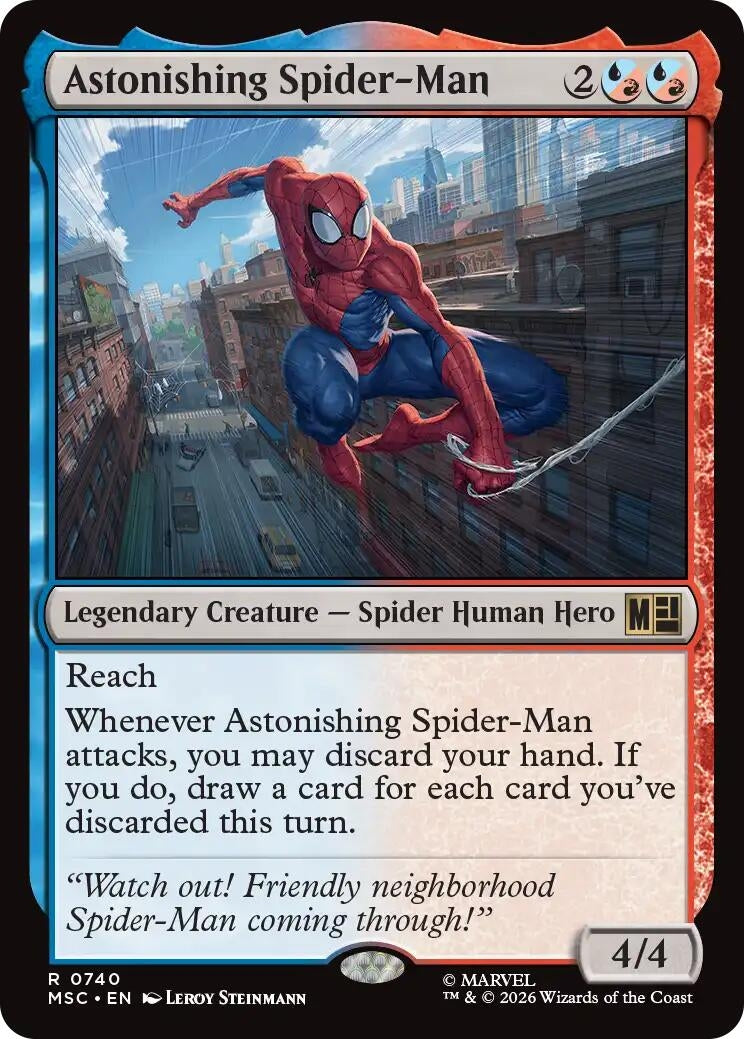 Image for Astonishing Spider-Man (740) (Commander: Marvel Super Heroes) - Magic: The Gathering