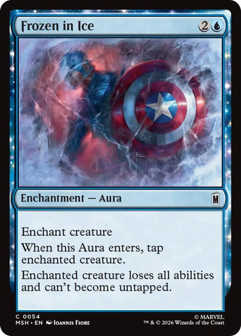 Image for Frozen in Ice (54) (Marvel Super Heroes) - Magic: The Gathering
