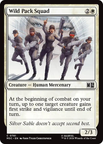 Image for Wild Pack Squad (781) (Commander: Marvel Super Heroes) - Magic: The Gathering