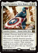 Image for Captain America, Steve Rogers (0835) (835) (Commander: Marvel Super Heroes) - Magic: The Gathering