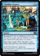 Image for Timeline Inquiry (641) (Commander: Marvel Super Heroes) - Magic: The Gathering