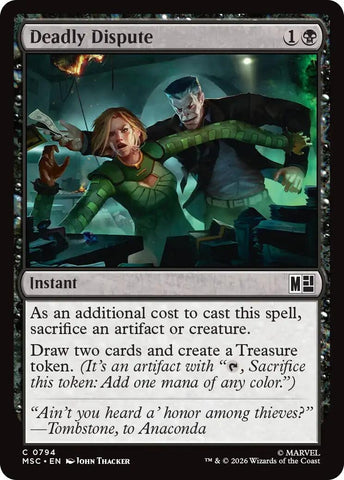 Image for Deadly Dispute (794) (Commander: Marvel Super Heroes) - Magic: The Gathering