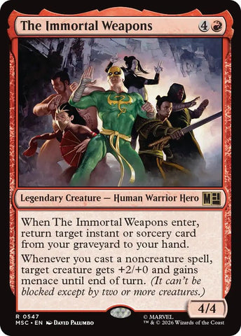 Image for The Immortal Weapons (547) (Commander: Marvel Super Heroes) - Magic: The Gathering