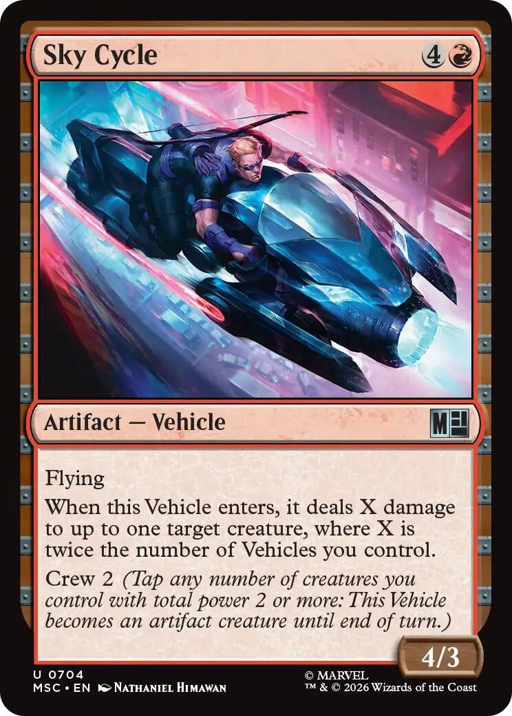 Image for Sky Cycle (704) (Commander: Marvel Super Heroes) - Magic: The Gathering