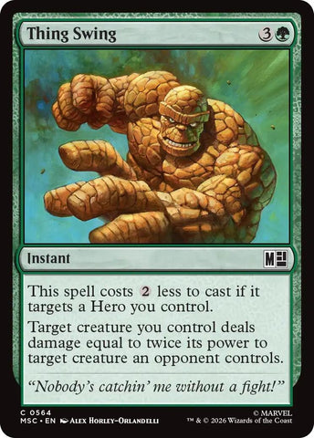 Image for Thing Swing (564) (Commander: Marvel Super Heroes) - Magic: The Gathering