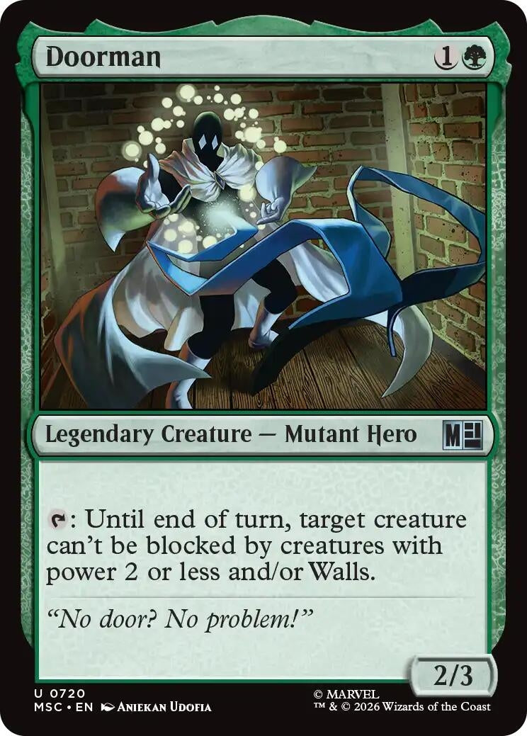 Image for Doorman (720) (Commander: Marvel Super Heroes) - Magic: The Gathering