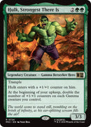 Image for Hulk, Strongest There Is (724) (Commander: Marvel Super Heroes) - Magic: The Gathering
