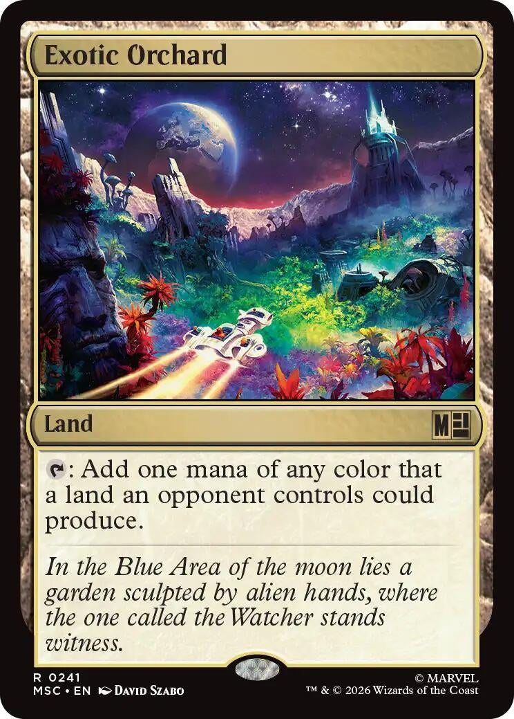 Image for Exotic Orchard (241) (Commander: Marvel Super Heroes) - Magic: The Gathering
