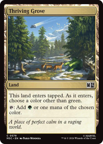 Image for Thriving Grove (579) (Commander: Marvel Super Heroes) - Magic: The Gathering