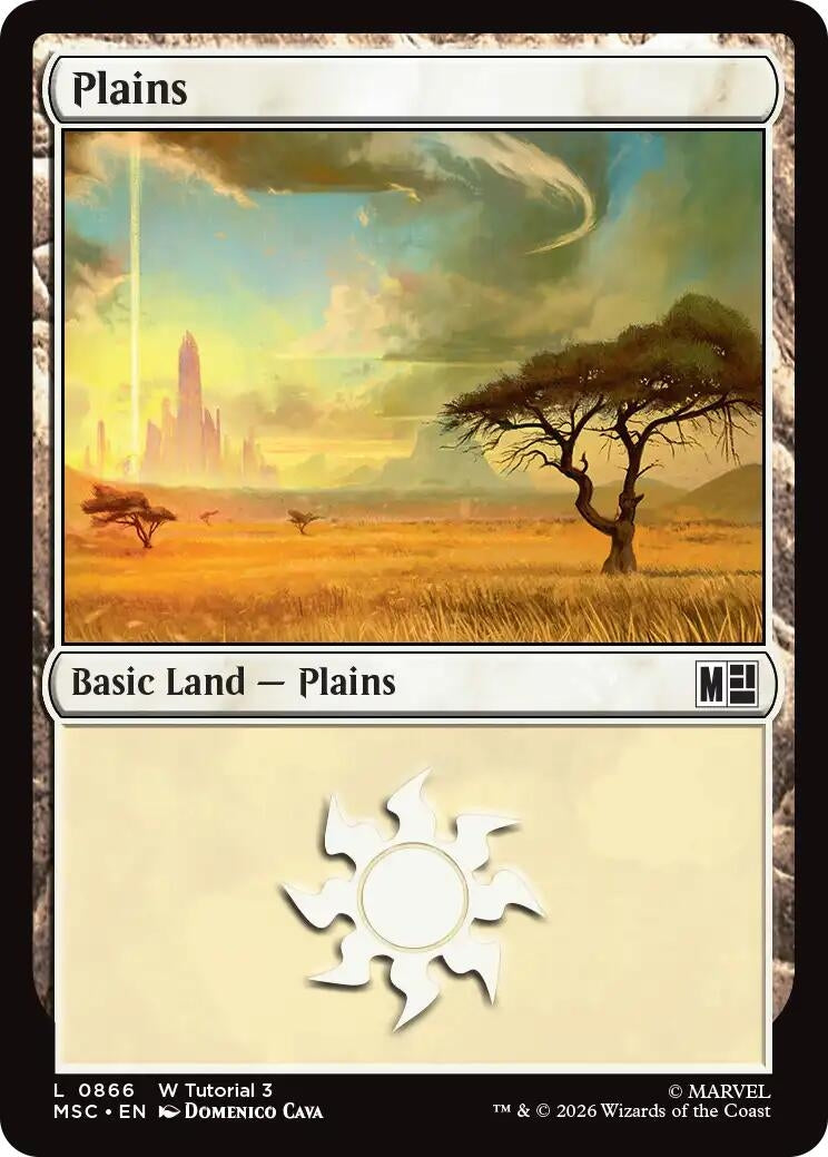 Image for Plains (0866) (866) (Commander: Marvel Super Heroes) - Magic: The Gathering