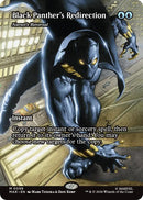 Image for Black Panther's Redirection - Narset's Reversal (Borderless) (58) (Marvel Universe Eternal-Legal) - Magic: The Gathering