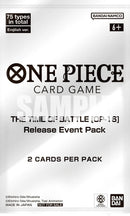 Image for The Time of Battle - Release Event Pack - One Piece Card Game