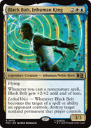 Image for Black Bolt, Inhuman King (Surge Foil) (76) (Commander: Marvel Super Heroes) - Magic: The Gathering
