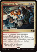 Image for Taunt from the Rampart (Surge Foil) (188) (Commander: Marvel Super Heroes) - Magic: The Gathering