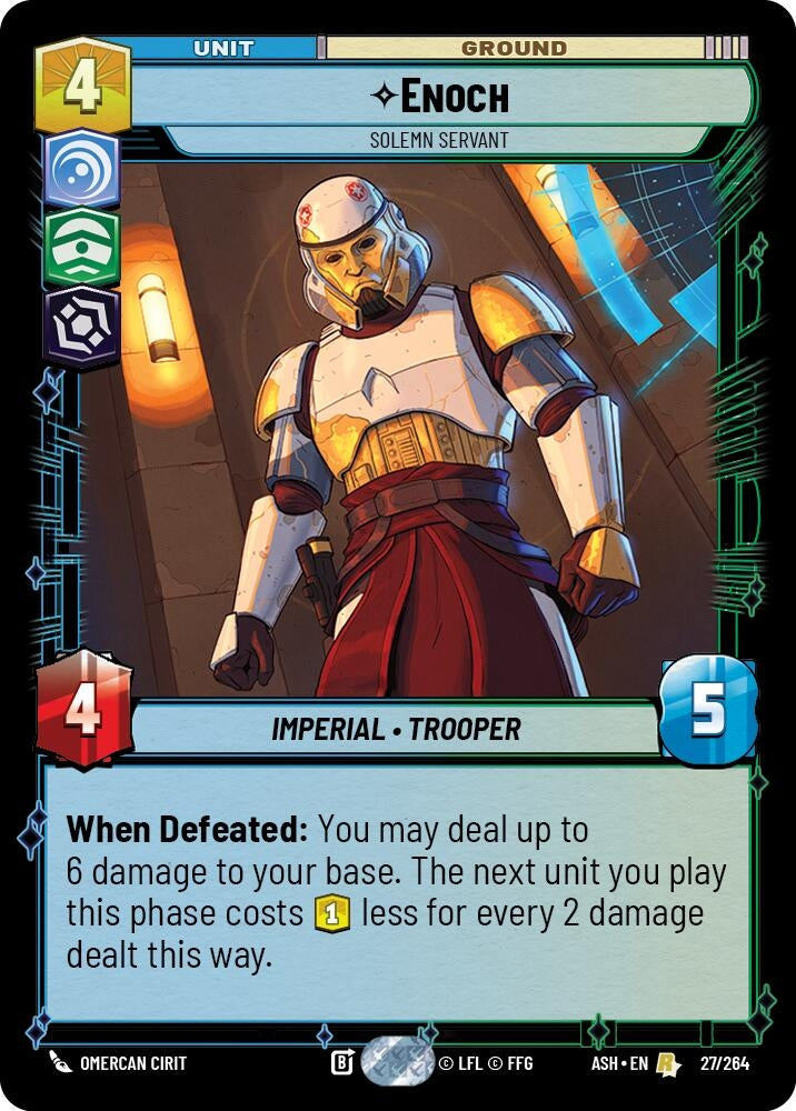 Image for Enoch - Solemn Servant (27/264) (Ashes of the Empire) (ASH) - Star Wars: Unlimited