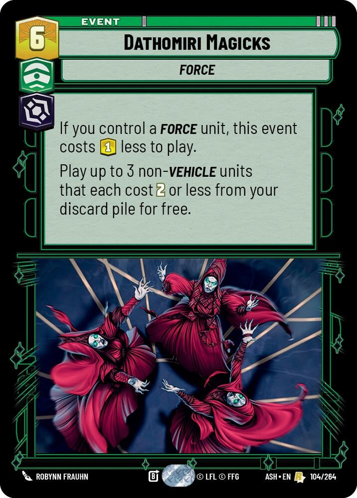 Image for Dathomiri Magicks (104/264) (Ashes of the Empire) (ASH) - Star Wars: Unlimited